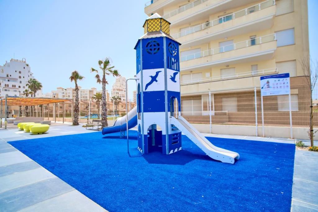 라망가델마르메노 Refugio Costero Con Vista Al Mar 아파트 외부 사진