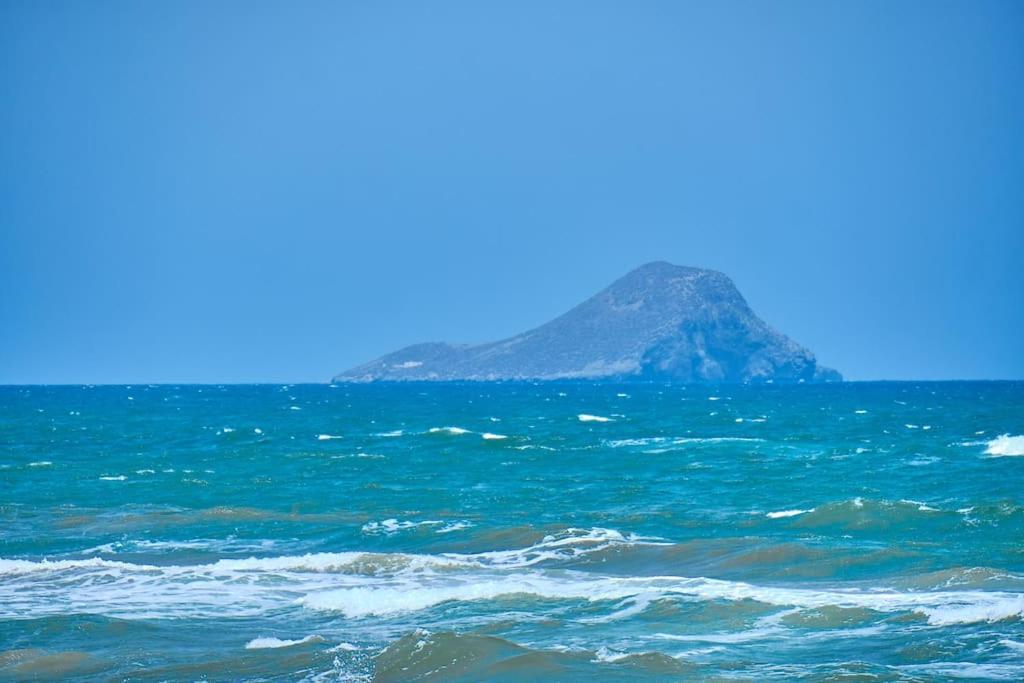 라망가델마르메노 Refugio Costero Con Vista Al Mar 아파트 외부 사진