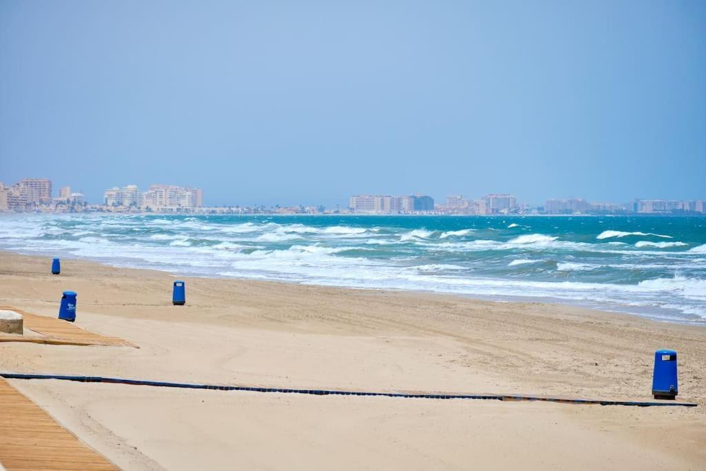 라망가델마르메노 Refugio Costero Con Vista Al Mar 아파트 외부 사진